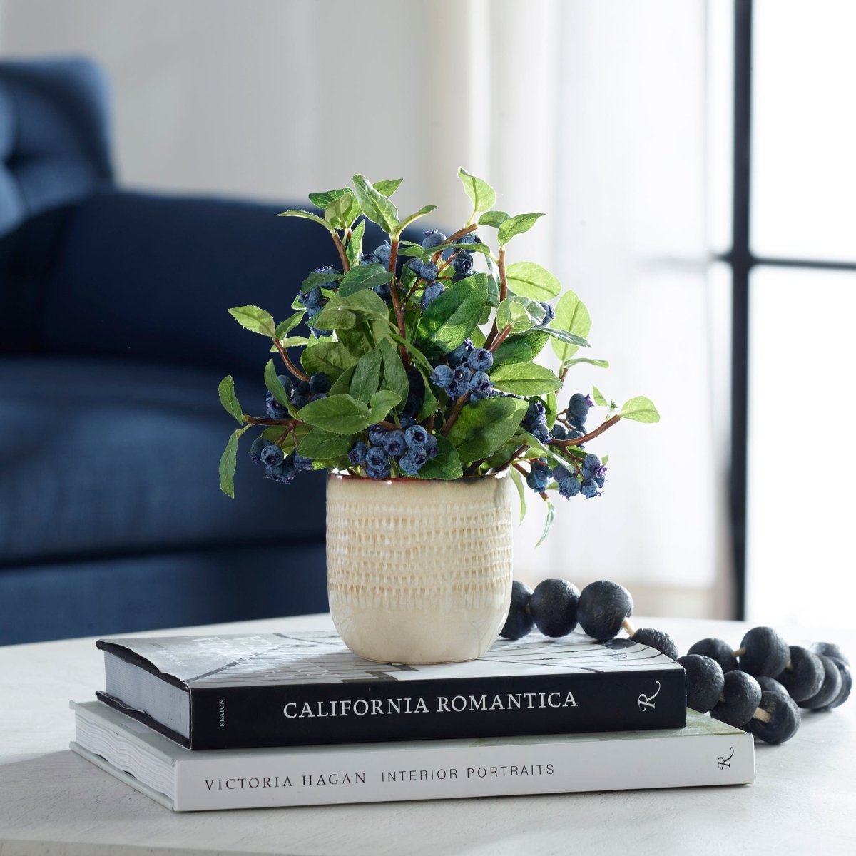 Blueberry Fields Accent - Uttermost - Artificial Flora by Modest Hut