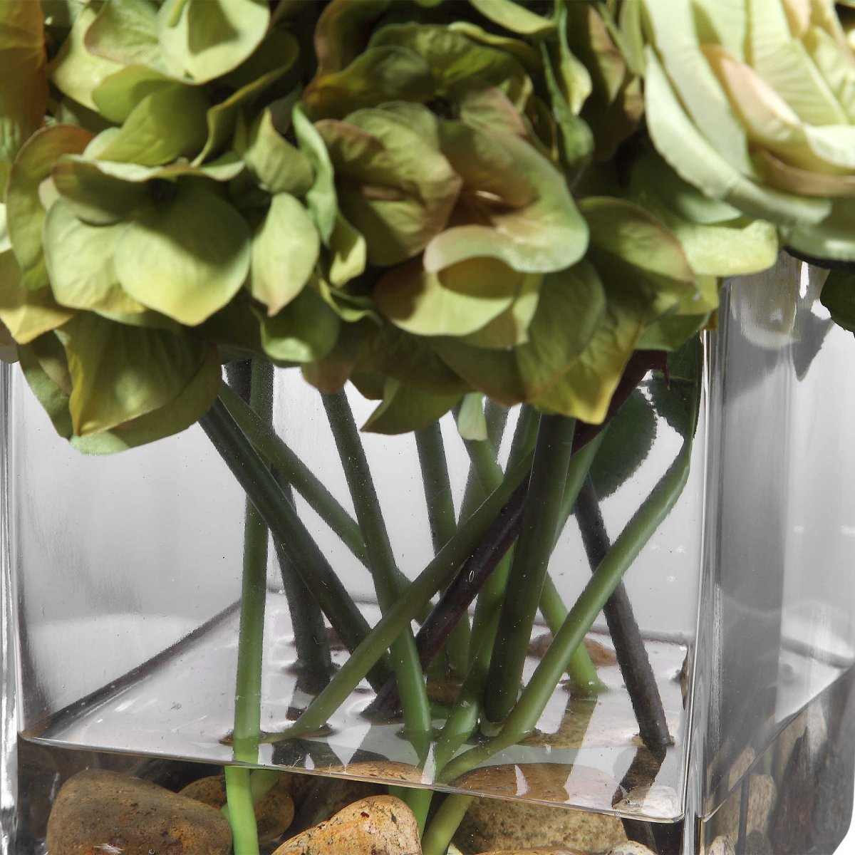 Cecily Hydrangea Bouquet - Uttermost - Artificial Flora by Modest Hut