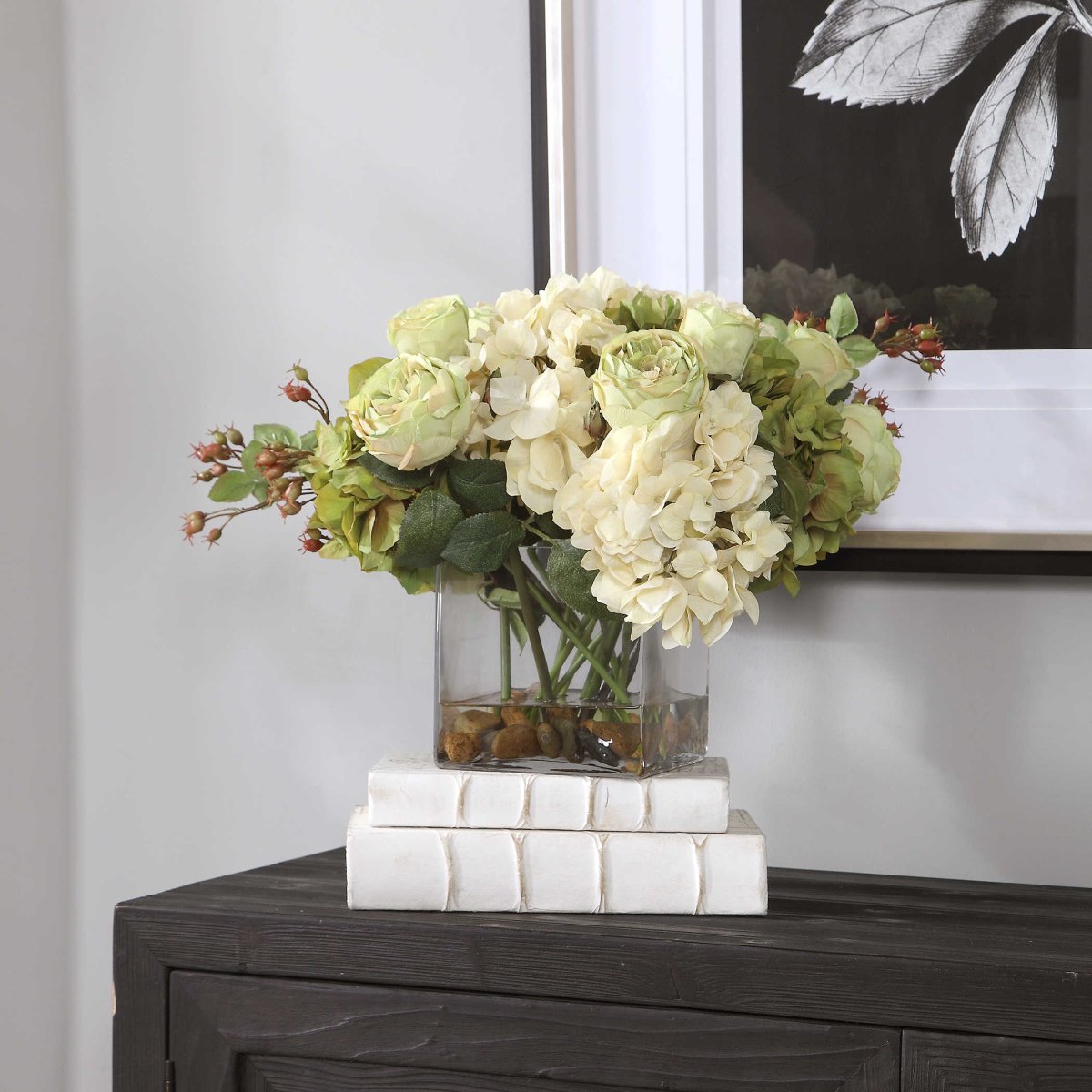 Cecily Hydrangea Bouquet - Uttermost - Artificial Flora by Modest Hut