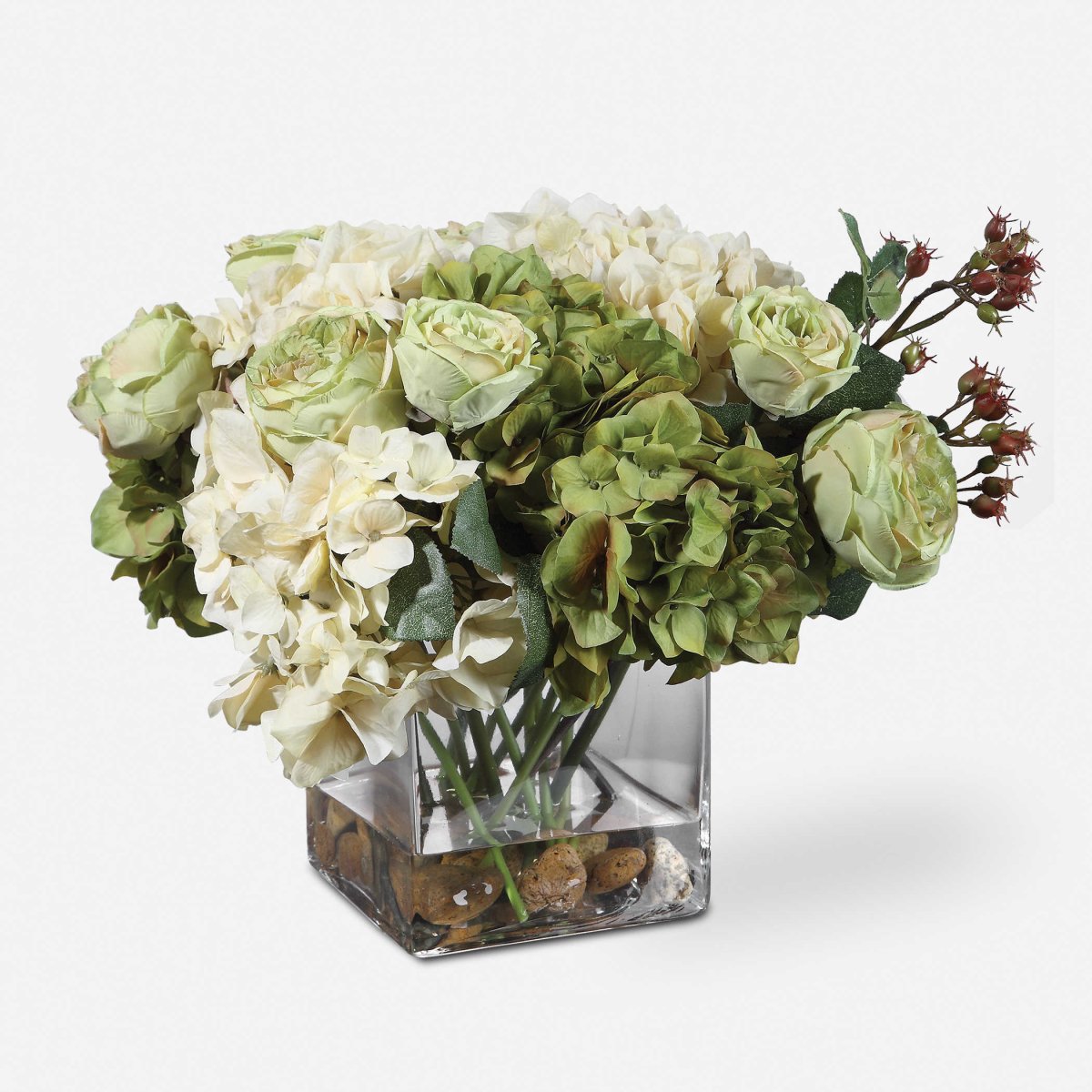 Cecily Hydrangea Bouquet - Uttermost - Artificial Flora by Modest Hut