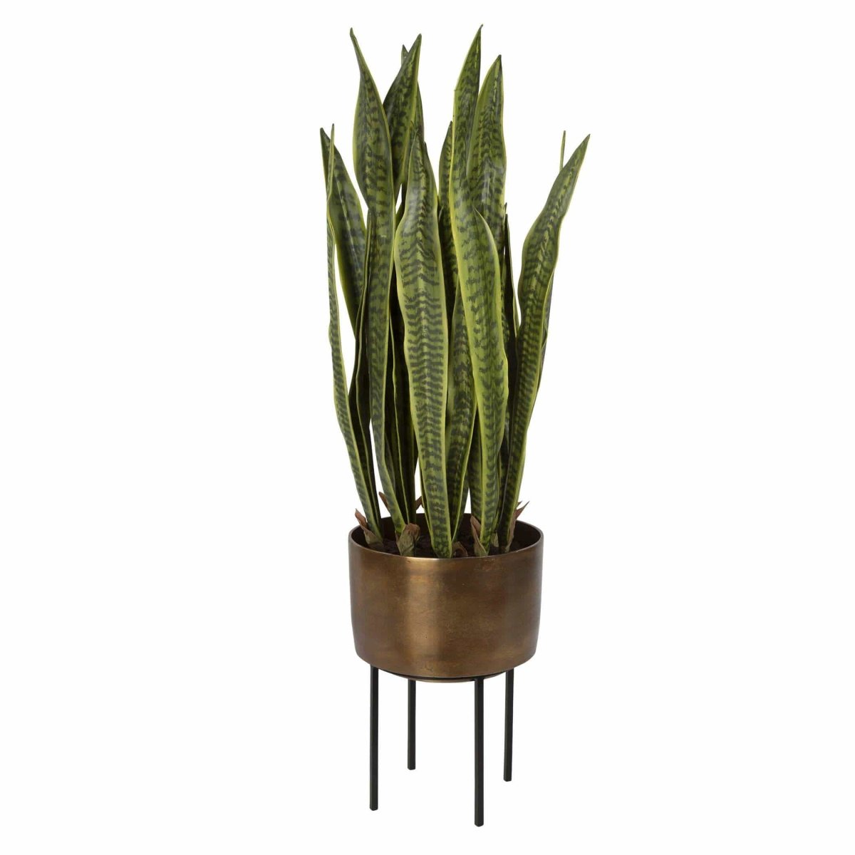 Fasita Brass Planter - Uttermost - Artificial Flora by Modest Hut