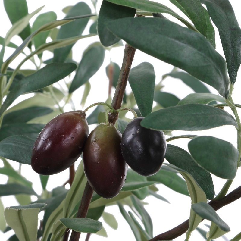 Marisol Potted Olive Plant - Artificial Flora