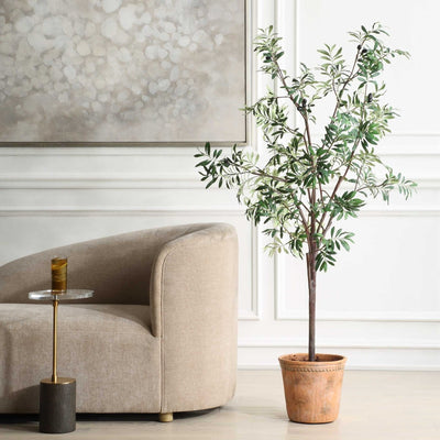 Olea Potted Olive Tree - Uttermost - Artificial Flora by Modest Hut