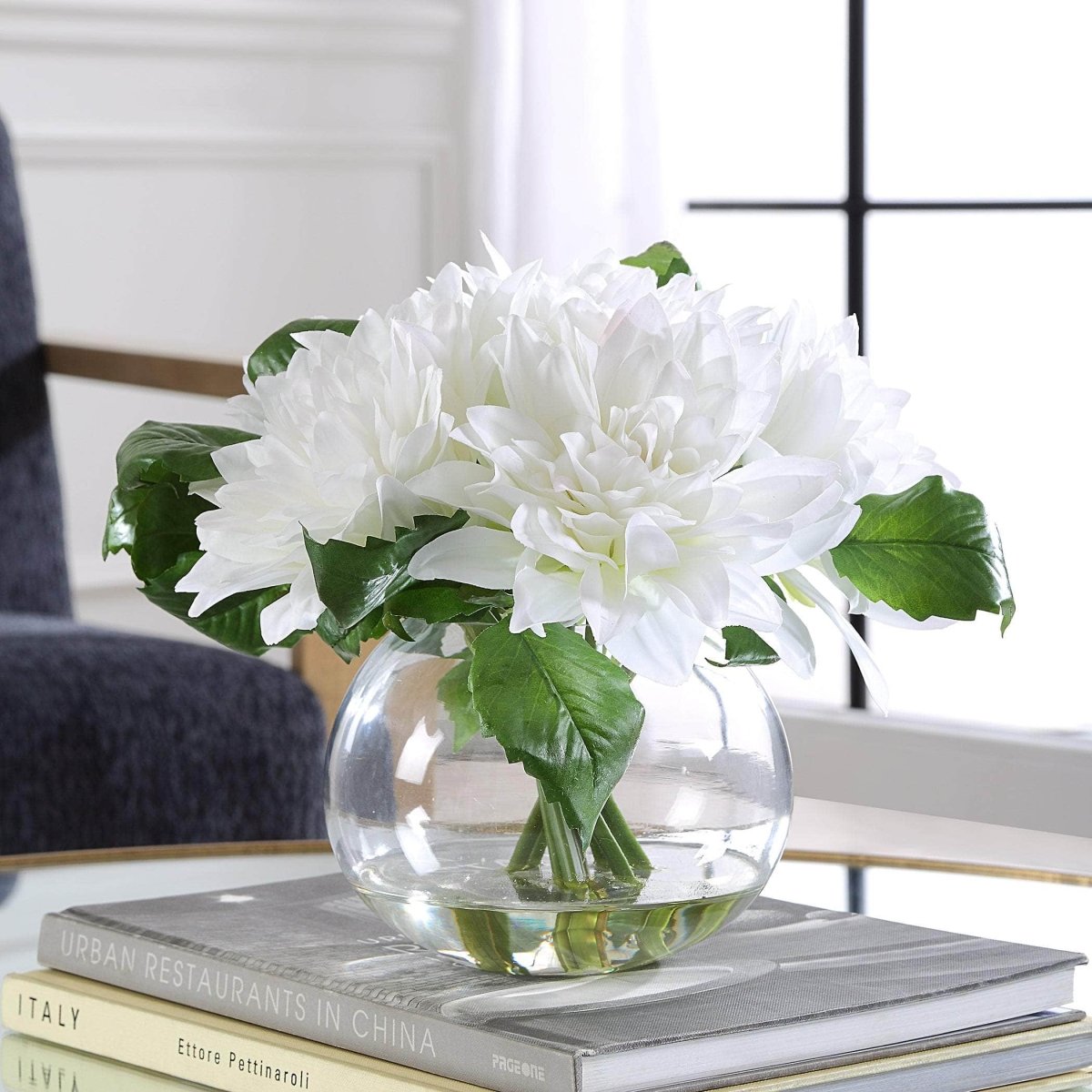 Virtue Dahlia Accent - Uttermost - Artificial Flora by Modest Hut