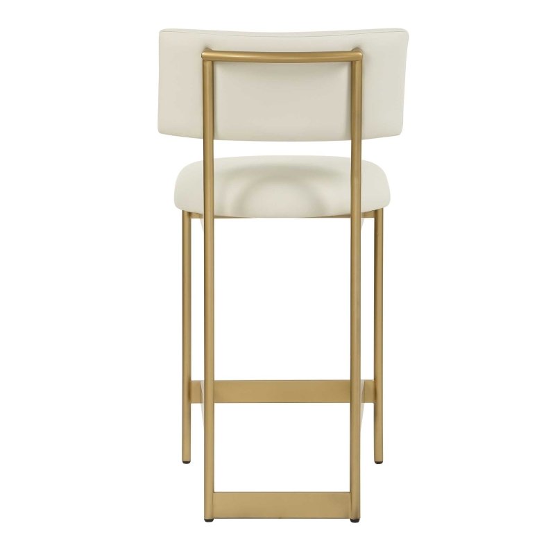 Apsley Gold Counter Stool - Bar Stools