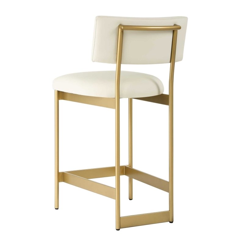 Apsley Gold Counter Stool - Bar Stools