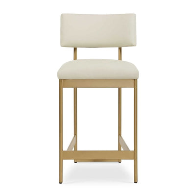 Apsley Gold Counter Stool - Bar Stools