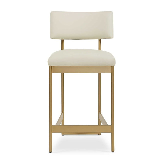 Apsley Gold Counter Stool - Bar Stools