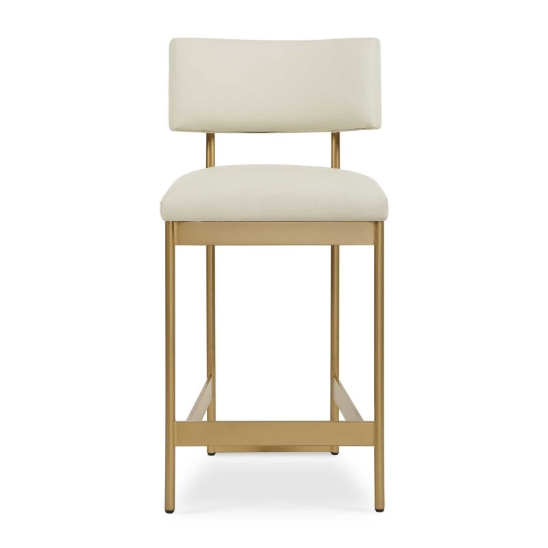 Apsley Gold Counter Stool - Bar Stools