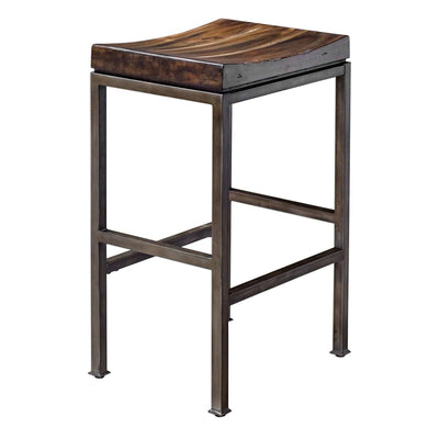 Beck Bar Stool - Uttermost - Bar Stools by Modest Hut