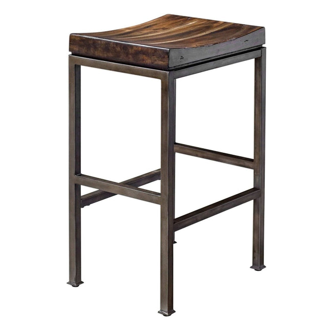 Beck Bar Stool - Uttermost - Bar Stools by Modest Hut