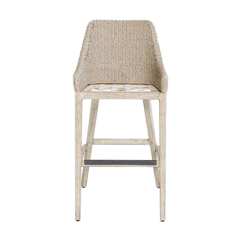 Paloma Outdoor Wicker Bar Stool - Bar Stools