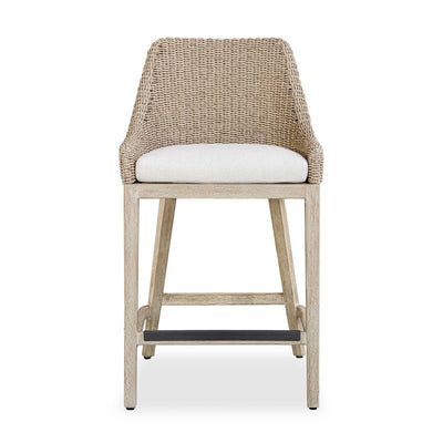 Paloma Outdoor Wicker Counter Stool - Bar Stools