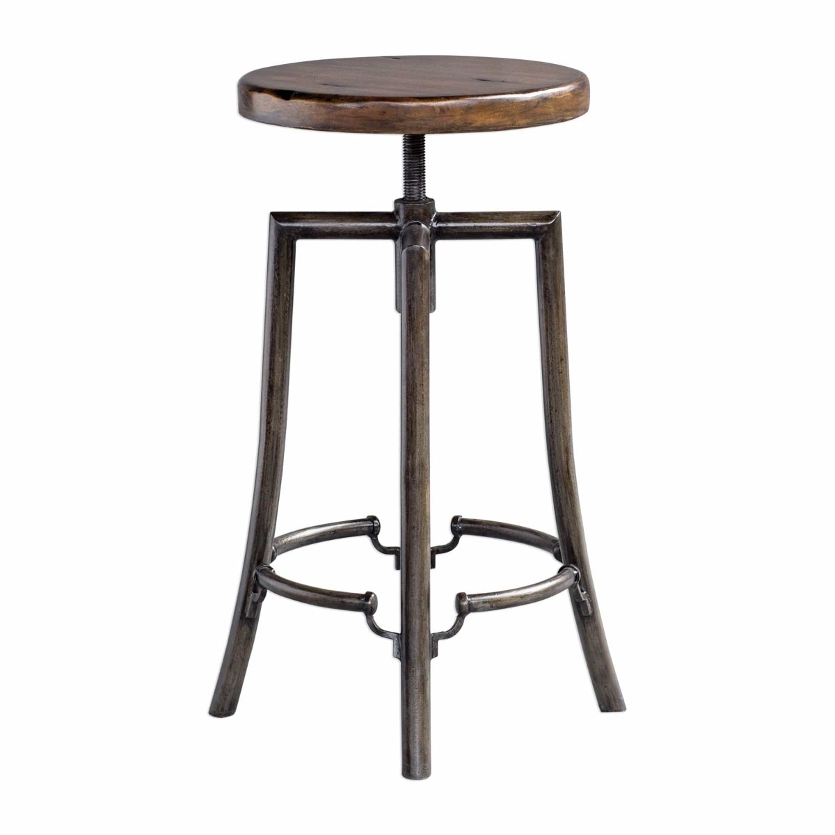 Westlyn Industrial Bar Stool - Uttermost - Bar Stools by Modest Hut