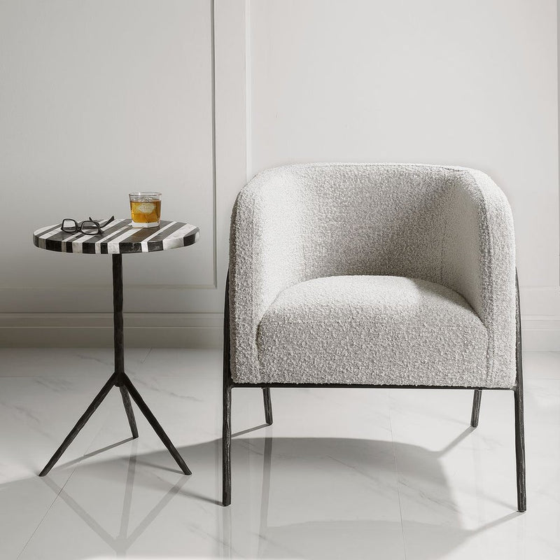 Jacobsen Barrel Chair - Uttermost - Barrel Chairs by Modest Hut
