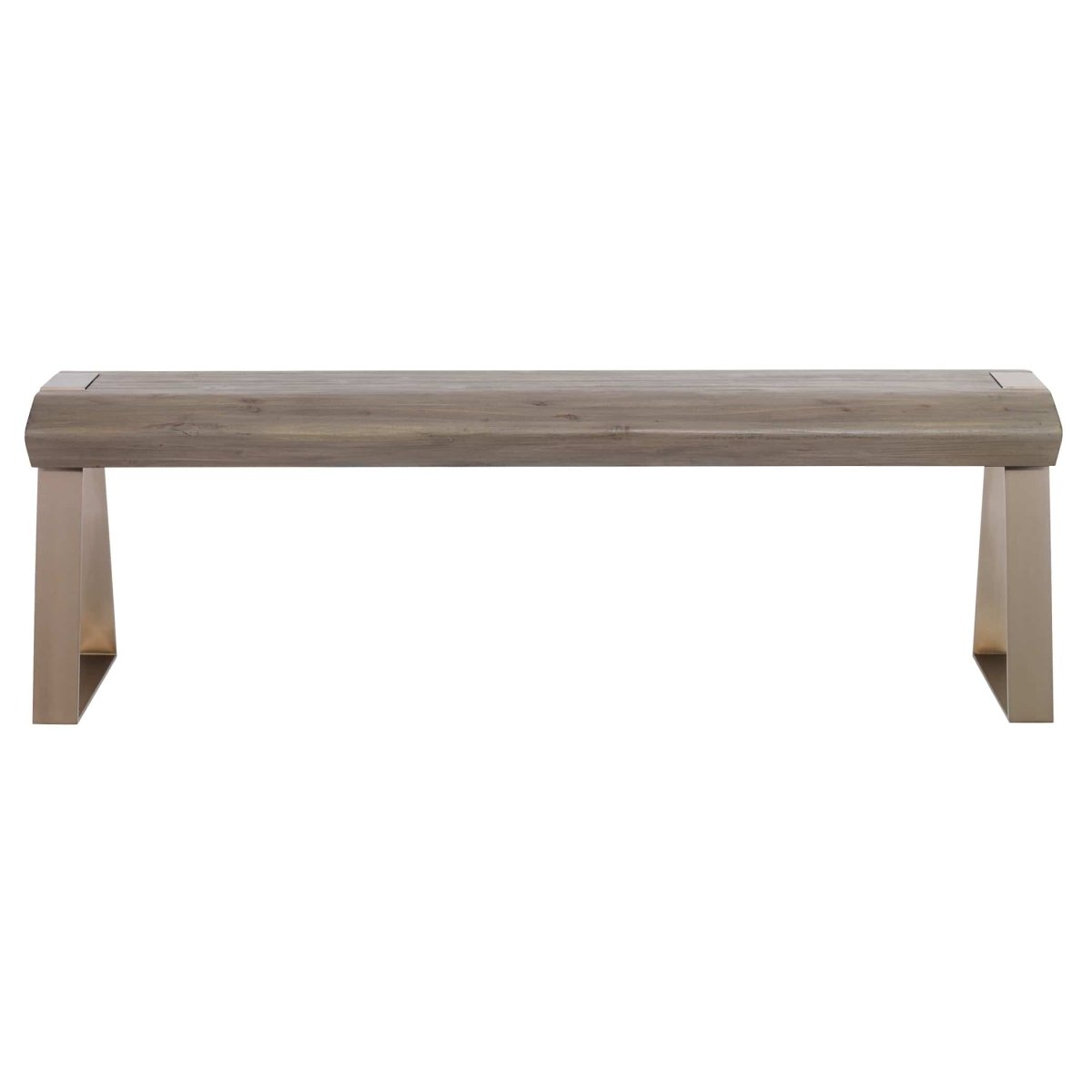 Acai Light Gray Bench - Uttermost - Benches by Modest Hut