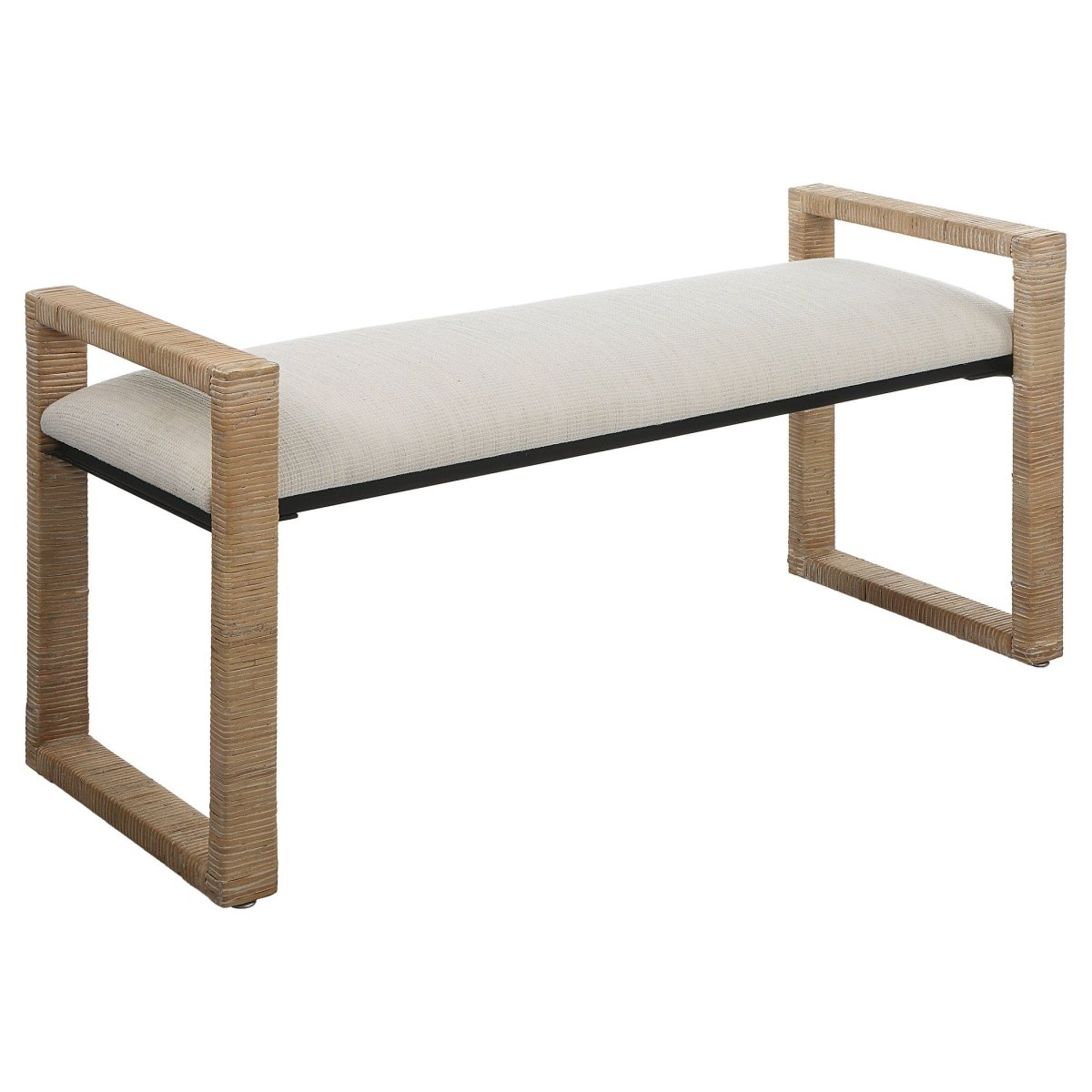 Areca Coastal Rattan Bench - Uttermost - Benches by Modest Hut