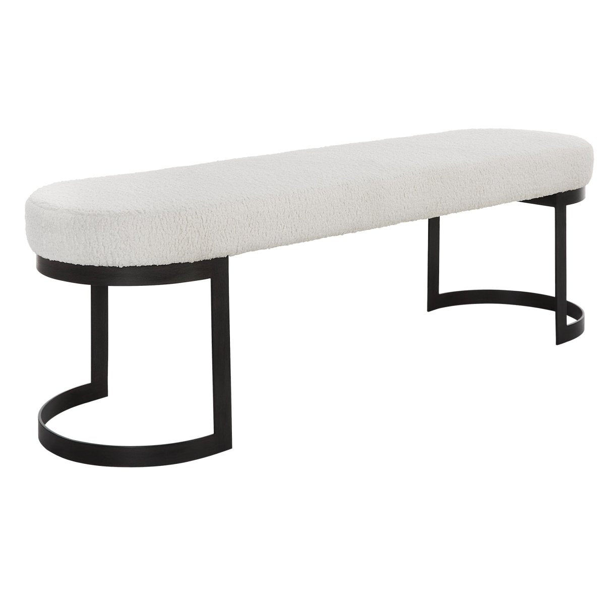 Infinity Black Bench - Uttermost - Benches by Modest Hut