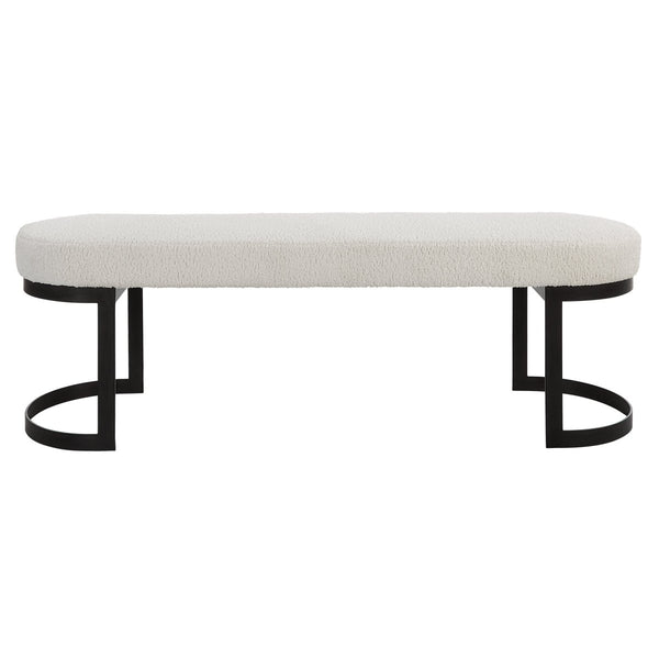 Infinity Black Bench - Uttermost - Benches by Modest Hut