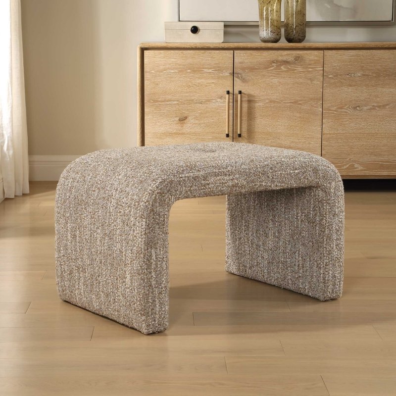 Leora Upholstered Modern Small Bench - Benches