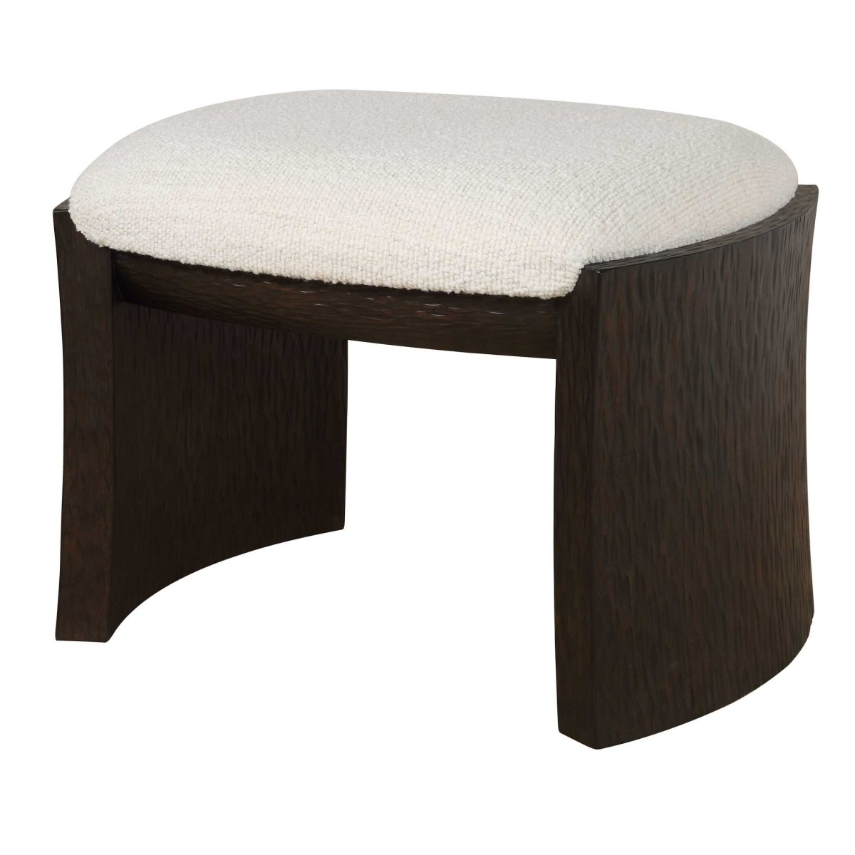 Port Walnut Small Bench - Uttermost - Benches by Modest Hut