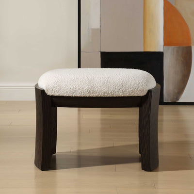 Port Walnut Small Bench - Uttermost - Benches by Modest Hut