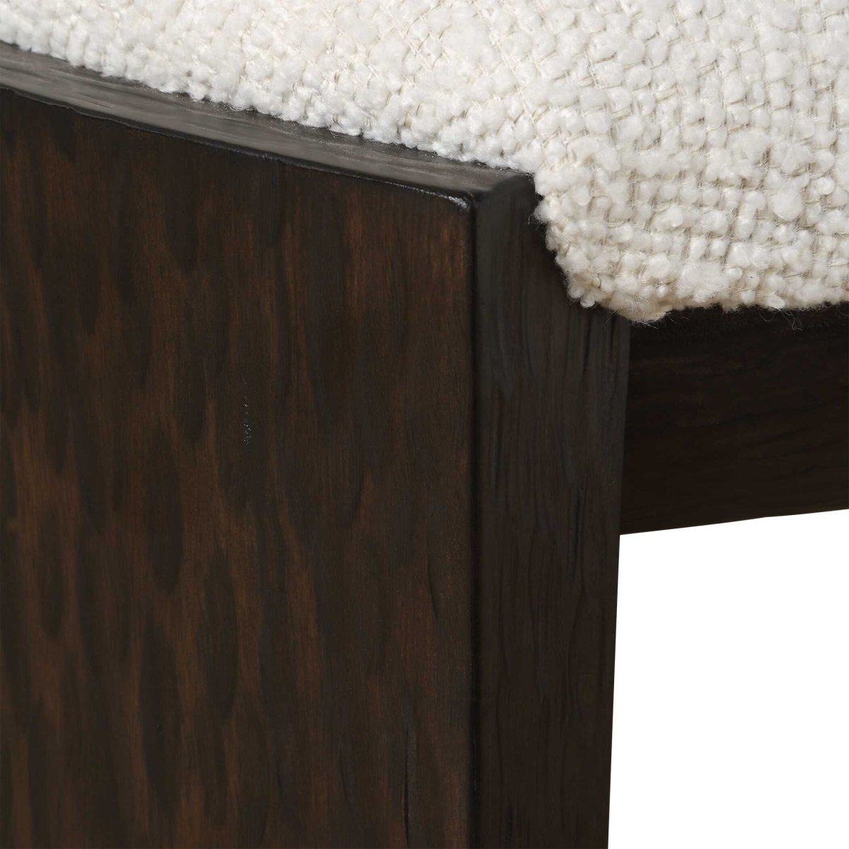 Port Walnut Small Bench - Uttermost - Benches by Modest Hut
