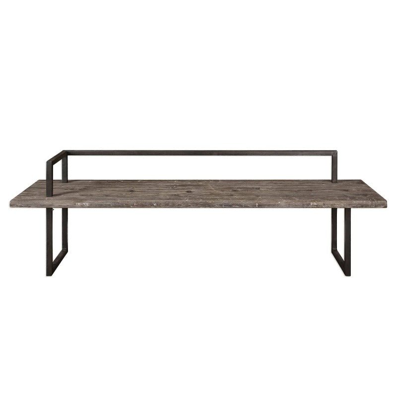 Reclaimed Wood Handcrafted Herbert Bench - Uttermost - Benches by Modest Hut