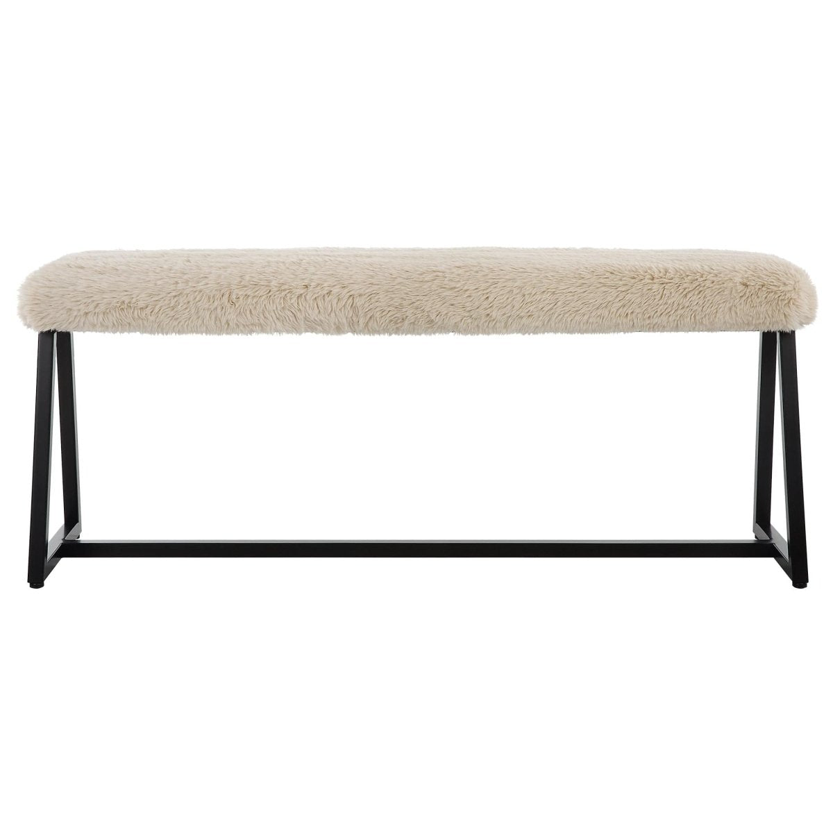 Taupo Sheepskin Bench - Uttermost - Benches by Modest Hut