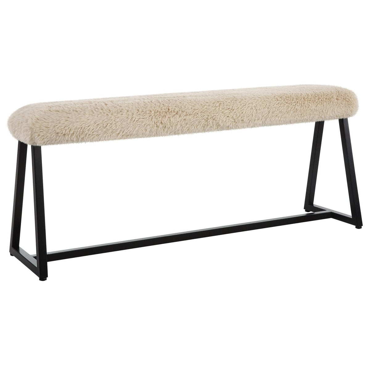 Taupo Sheepskin Bench - Uttermost - Benches by Modest Hut