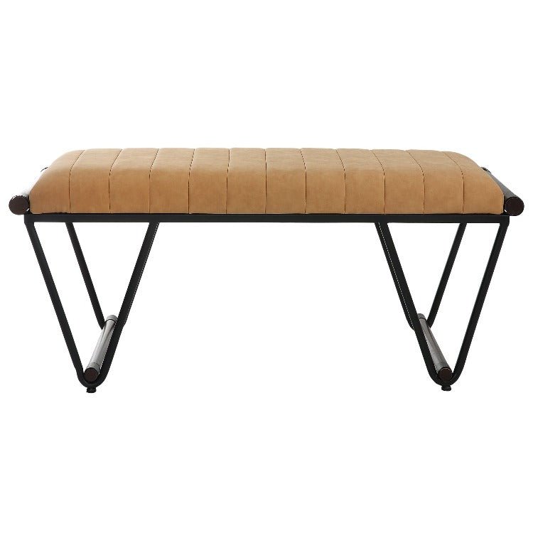 Woodstock Mid - Century Bench - Uttermost - Benches by Modest Hut