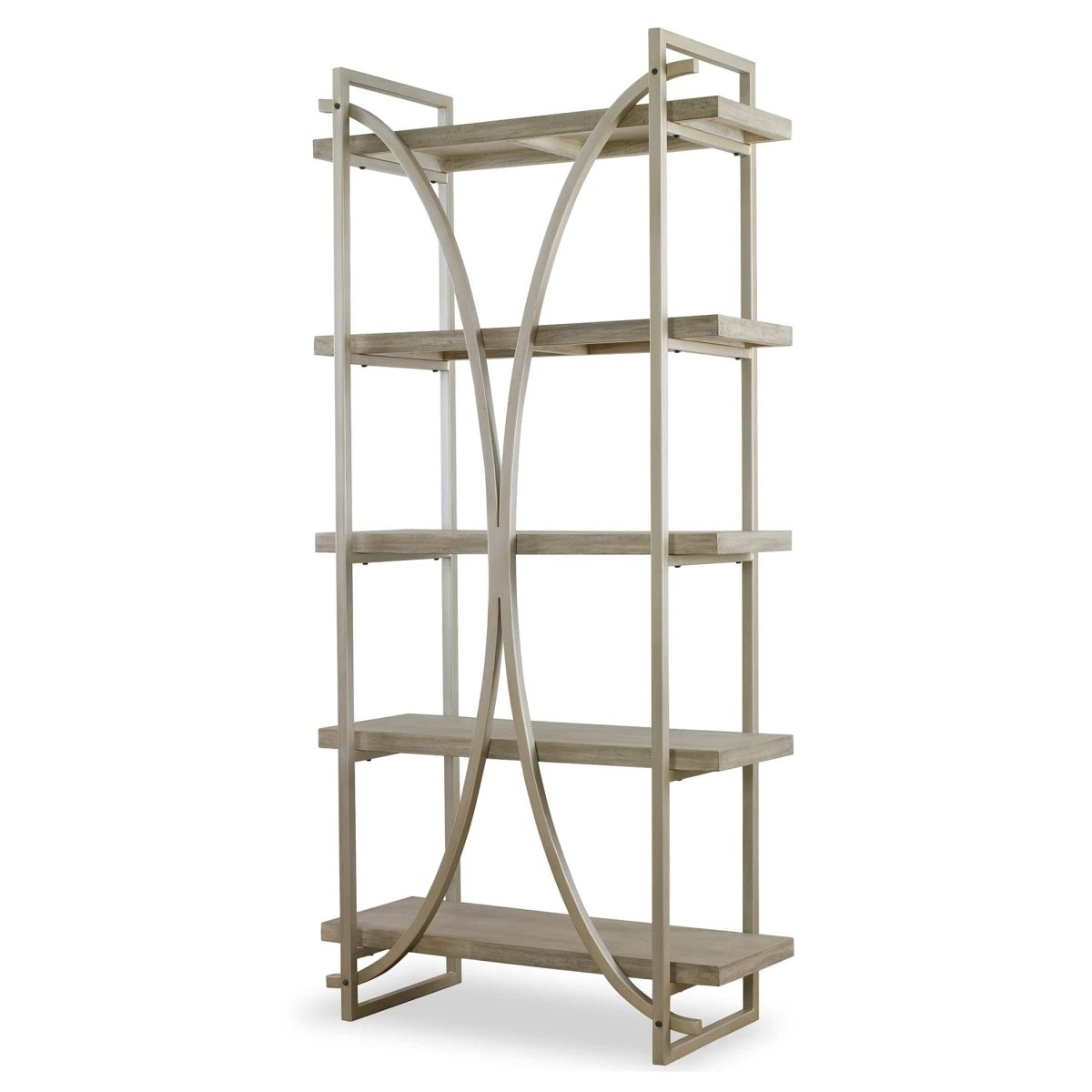 Sway Soft Gray Etagere - Uttermost - bookshelfs by Modest Hut