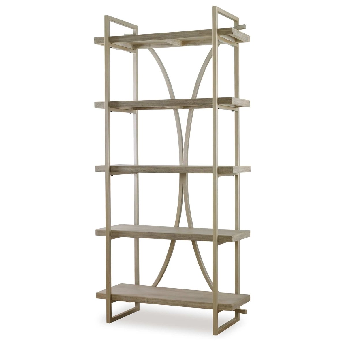 Sway Soft Gray Etagere - Uttermost - bookshelfs by Modest Hut