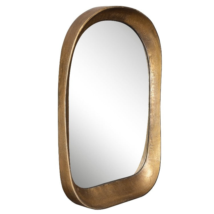 Bradano Brass Arch Mirror Uttermost