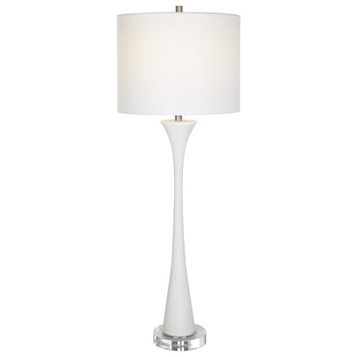 Fountain White Marble Buffet Lamp - Uttermost - Buffet Lamps by Modest Hut