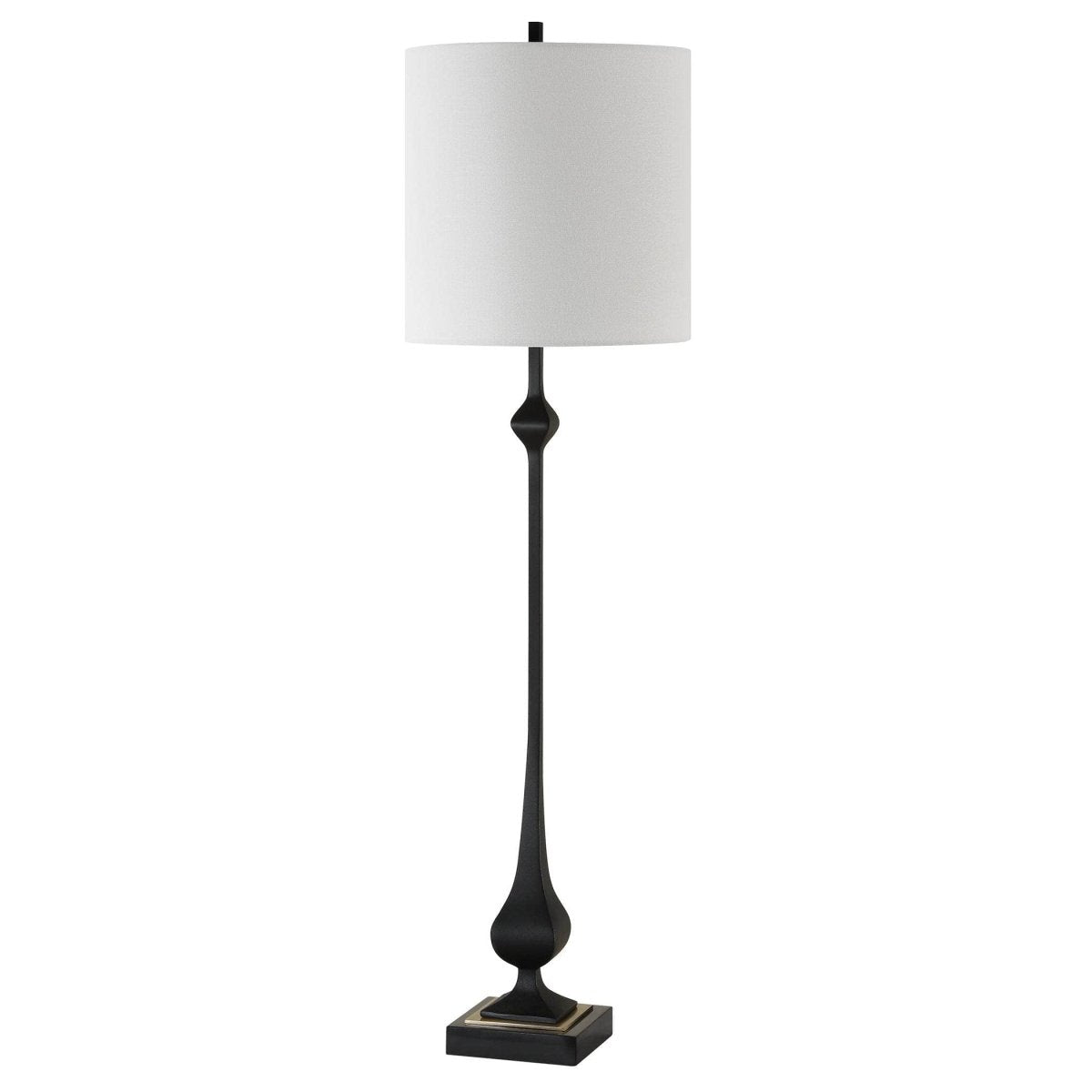 Hightower Black Buffet Lamp - Uttermost - Buffet Lamps by Modest Hut