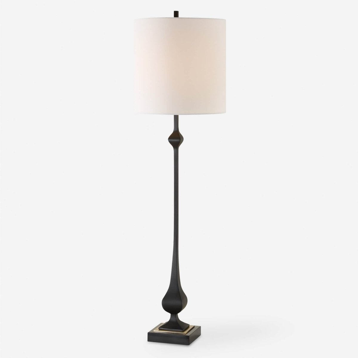 Hightower Black Buffet Lamp - Uttermost - Buffet Lamps by Modest Hut