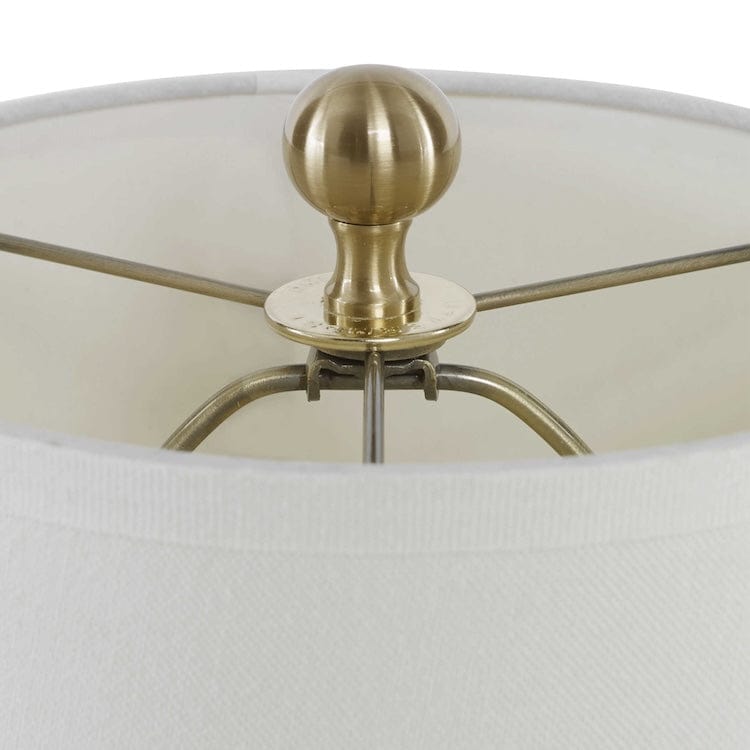 Laton Brass Buffet Lamp - Uttermost - Buffet Lamps by Modest Hut