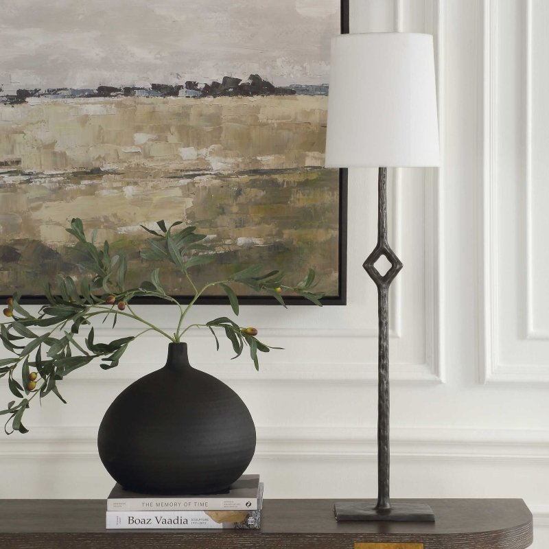 Puncture Cordless Iron Buffet Lamp - Table Lamps