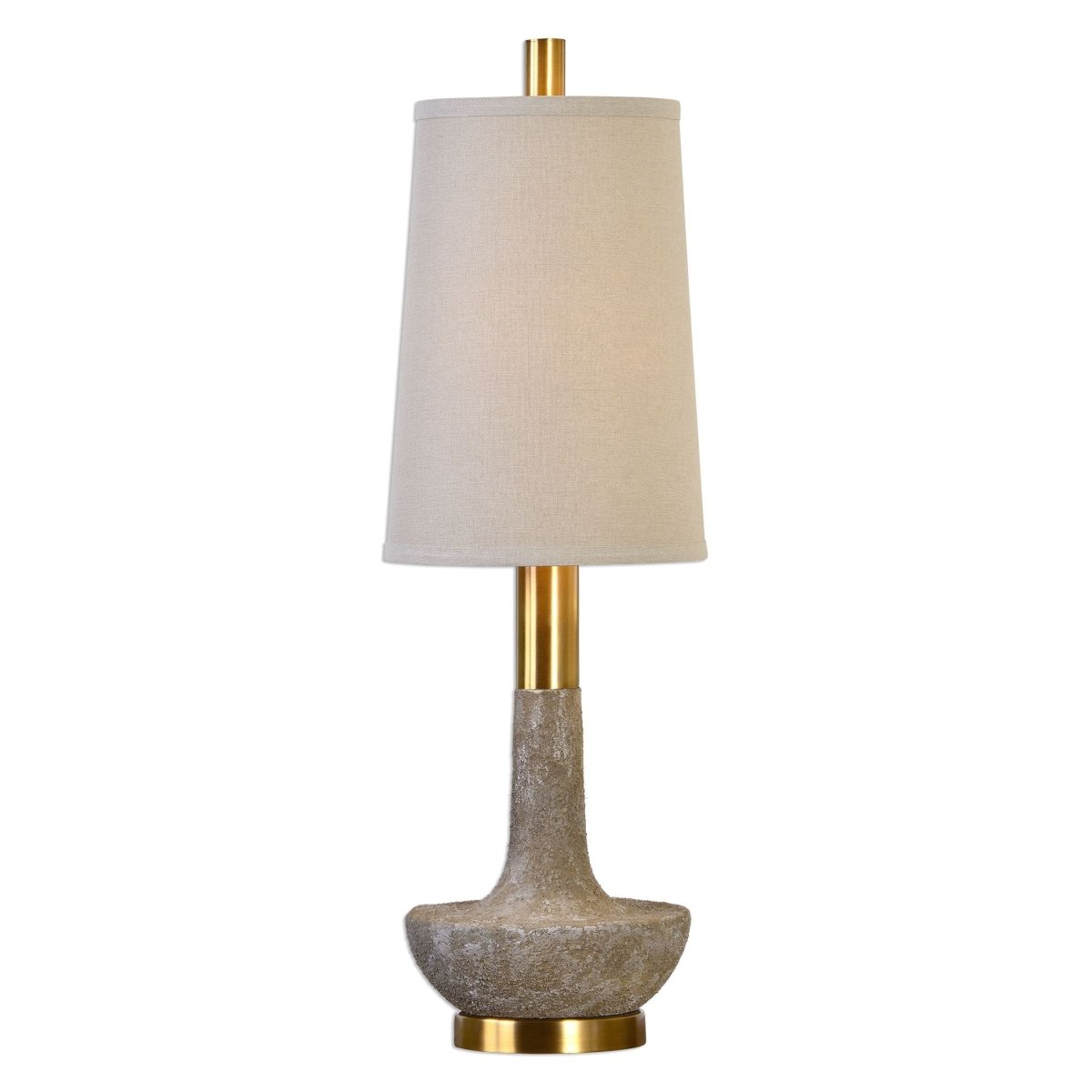 Stone Ivory Buffet Lamp - Uttermost - Buffet Lamps by Modest Hut