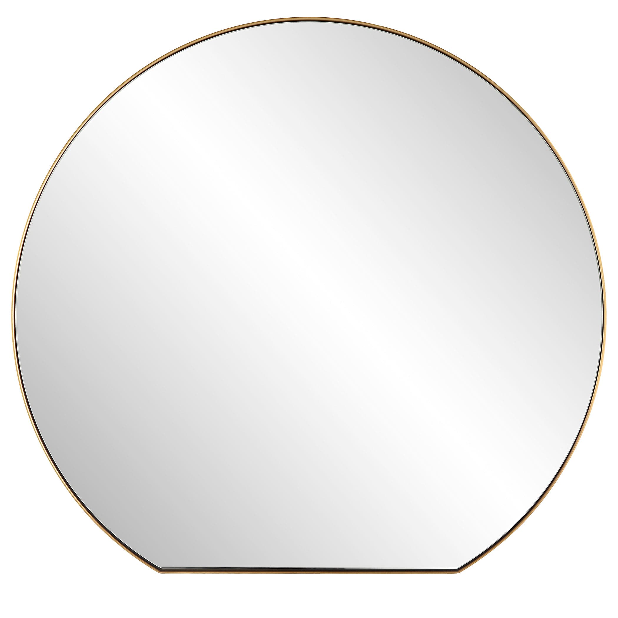 Cabell Small Brass Mirror Uttermost