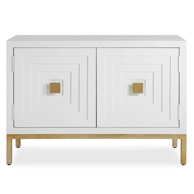 Aiken White 2 Door Cabinet - AikenWhite2DoorCabinet 09 image 1