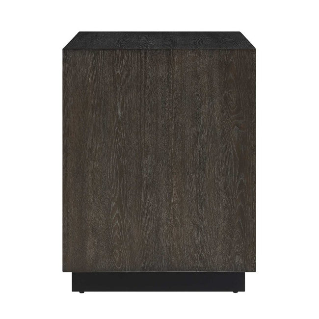 Barrett Dark Charcoal Oak Cabinet - Storage