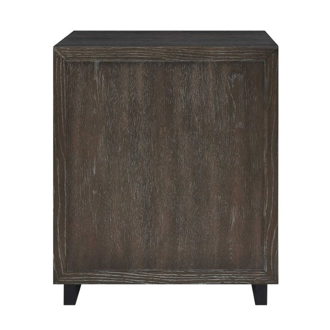 Barrett Dark Charcoal Oak Cabinet - Storage