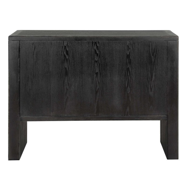 Bierk Dark Stain 2 Door Cabinet - Storage