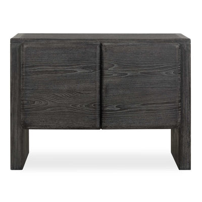 Bierk Dark Stain 2 Door Cabinet - Storage