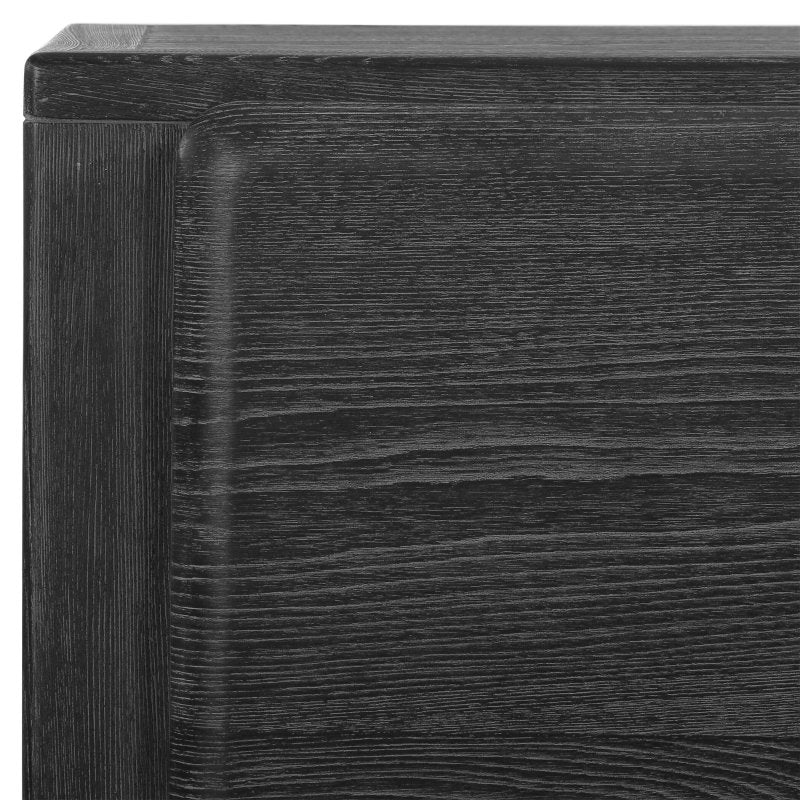 Bierk Dark Stain 2 Door Cabinet - Storage