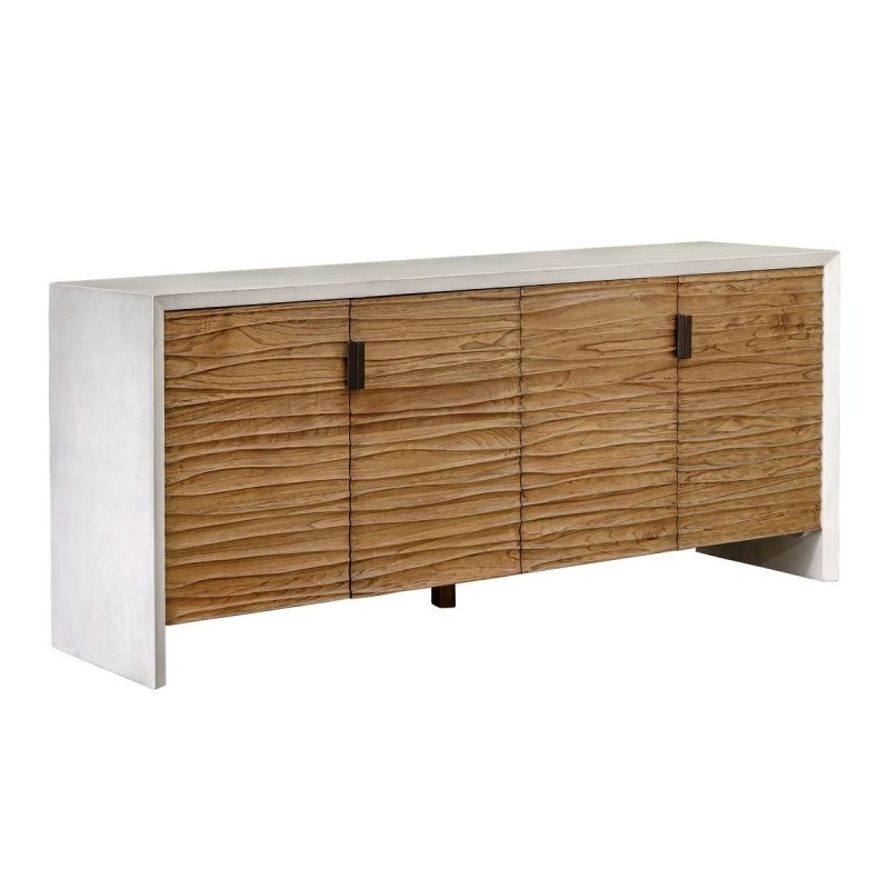 Alternate view of the Brinson 4 Door Cabinet by Uttermost