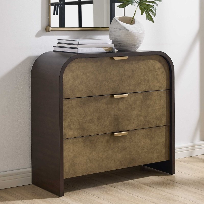 Byrams 3 Drawer Oak Chest - Storage