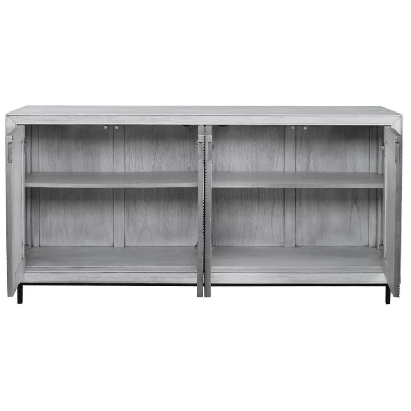 Checkmate Mahogany Wood Cabinet - Uttermost - Cabinet by Modest Hut